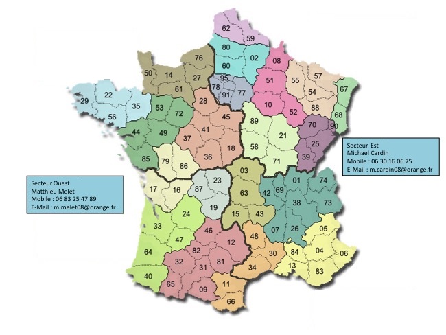 Carte 2 secteurs